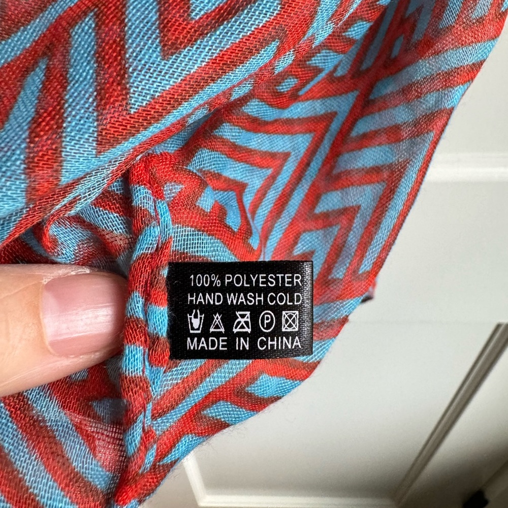 Chevron Infinity Scarf - Picture 2 of 6